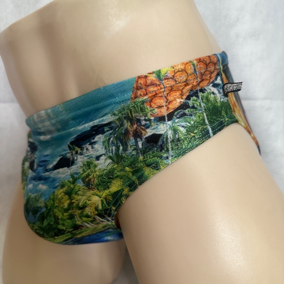 Aussiebum Swimsuit Small Gently worn Nylon/spandex no fabric tag - Picture 2 of 6